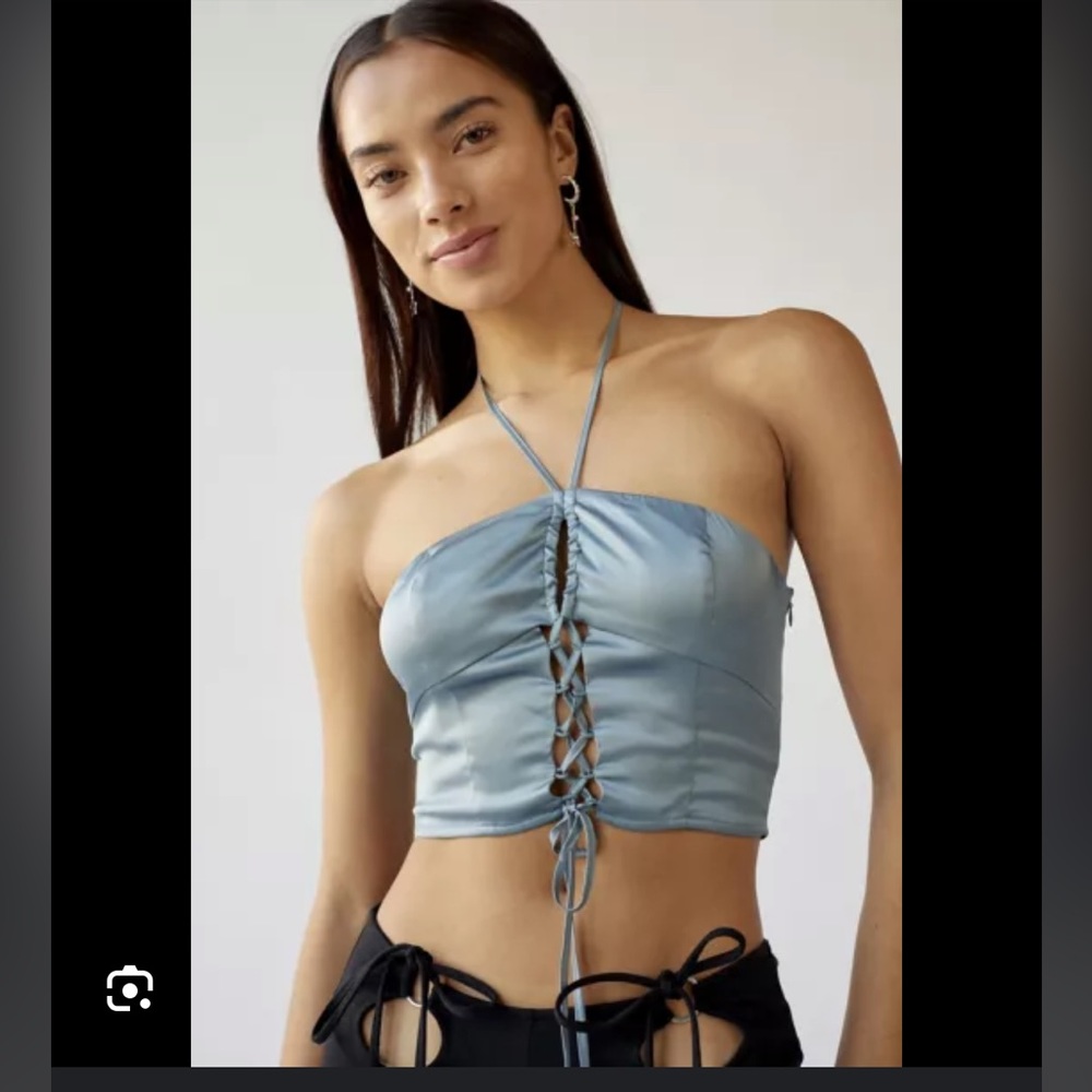 urban outfitter halter x tank top small
